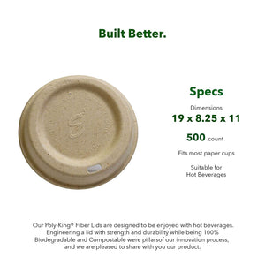 Fiber Hot Cup Lids