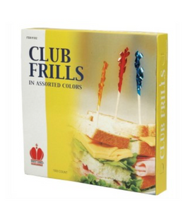 10 lots de 1000 Piques décoratives 6,8 cm couleurs assorties Frills 10 lots de 1000 Piques décoratives 6,8 cm couleurs assorties Frills