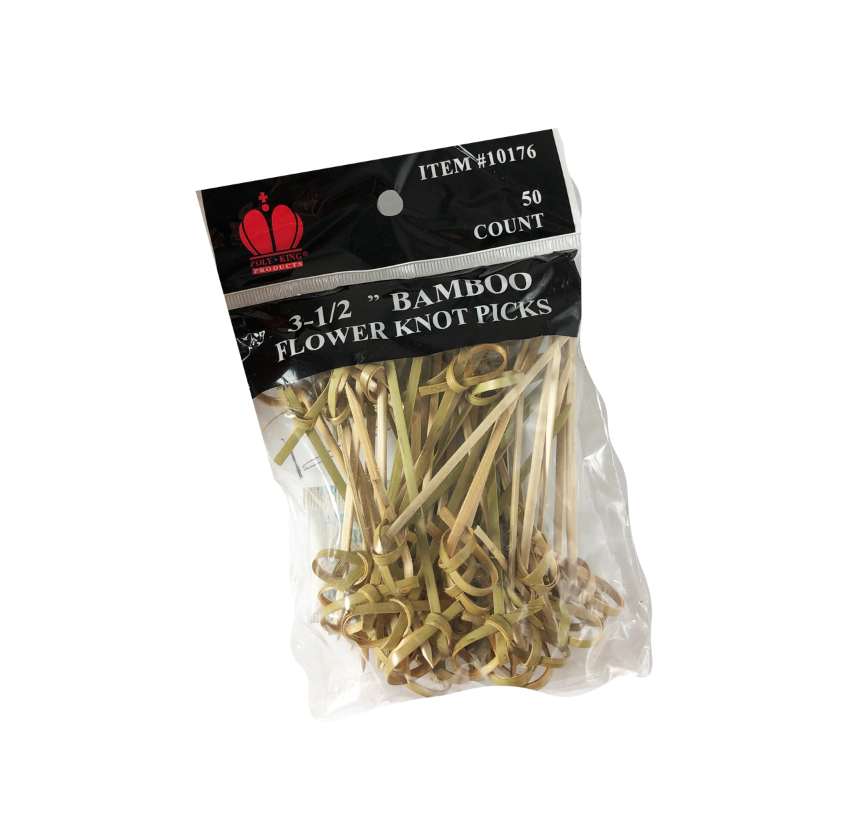 Bamboo Flower Knot Picks – Goldmax Industries, Inc.