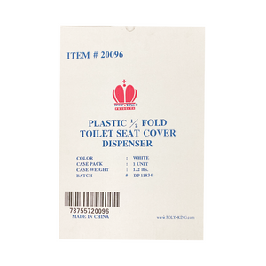 Plastic 1/2 Fold Toilet Seat Covers Dispensers